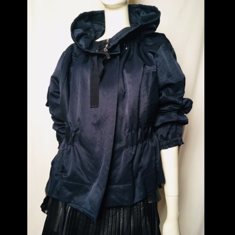 Philosophy di Alberta Ferretti Navy Anorak sz 6